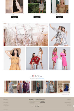 Hosting Company Layout Preview