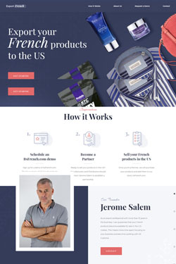 Hosting Company Layout Preview